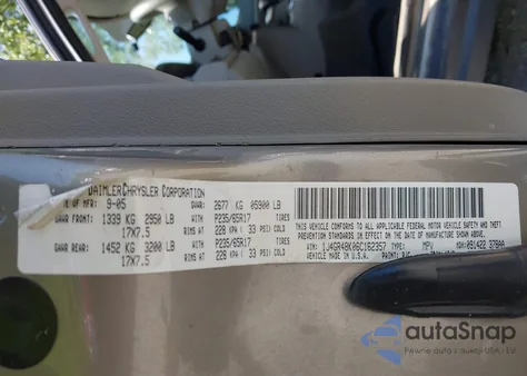 2006 Jeep Grand Cherokee Laredo z USA, uszkodzony, nr VIN 1J4GR48K06C162357